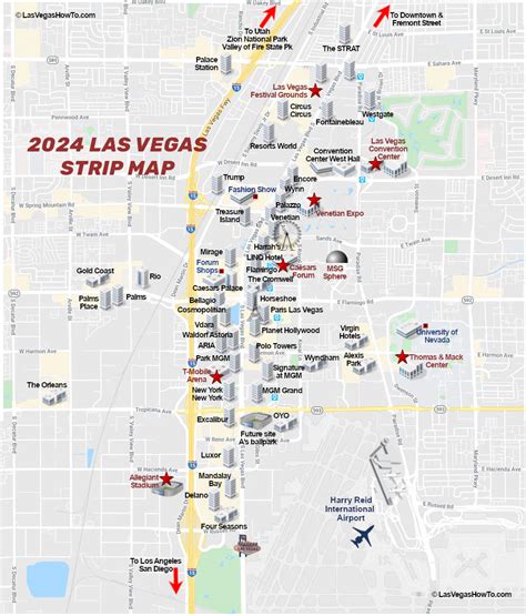 Las Vegas Map 2022s