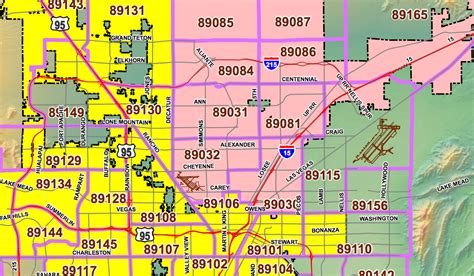 Las Vegas Zip Codes Zip Code Maps