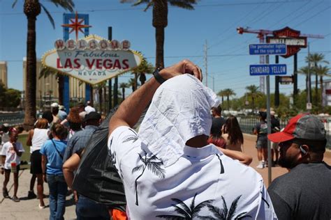 Las Vegas heat wave could break records