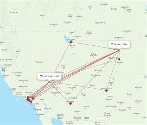 There are 5 airlines that fly nonstop from Los Angeles to Denver. They are: American Airlines, Delta, Frontier, Southwest and United Airlines. The cheapest price of all airlines flying this route was found with Frontier at $44 for a one-way flight. On average, the best prices for this route can be found at Frontier..