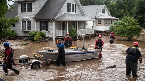 Las tormentas severas generan inundaciones en el noreste y dejan al menos un muerto en el condado de Orange, Nueva York