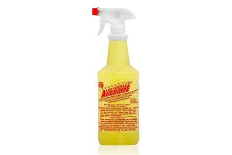 Las totally awesome cleaner. Officially called LA’s Totally Awesome Power Oxygen Base Cleaner, this small container packs a wallop. The directions suggest, “Use in the bathroom and kitchen to remove scummy residue from tubs, tile, floors, … 