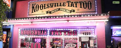 Las vegas $10 tattoos. Dec 6, 2021 - Koolsville Tattoo is a modern tattoo shop that specializes in drawing tattoos, tattoo removals, and piercings. Here is a complete guide to Koolsville Tattoo. 