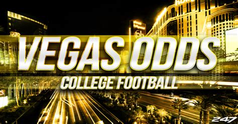Las vegas college football odds. Things To Know About Las vegas college football odds. 