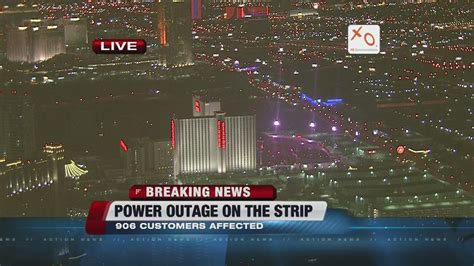 NV Energy is reporting a power outage at Paris Las Vegas. The outage was reported at 9:56 a.m. Thursday. Several users on Twitter were corresponding with the hotel, who says they are working to ...