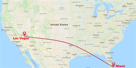 Spirit Airlines, American Airlines, and two other airlines fly from Miami (MIA) to Las Vegas (LAS) every 4 hours. Alternatively, you can take a bus from Nw 6 St & 1 Av to Las Vegas, NV via Dolphin Mall - Miami, Houston, El Paso, Tempe, and Las Vegas Downtown in around 2d 10h. Airlines.. 