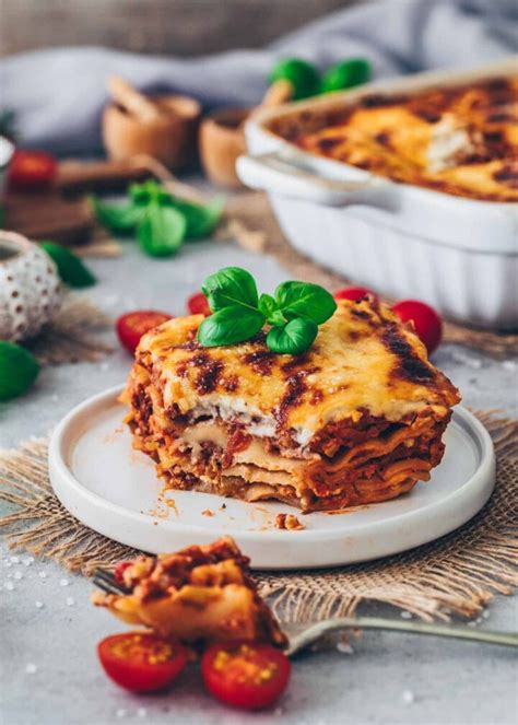 Lasagne Bolognese - Vegan Original Italienisch - Bianca Zapatka