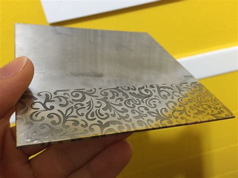 Laser etching metal. Videojet portfolio includes custom solutions for laser printing on metal surfaces such as anodized aluminum, stainless steel, and coated metals. Since 1985, Videojet has been working continuously on laser innovation to bring the broadest substrate and application coverage possible to the packaging industry. ... Laser etching machines include a ... 
