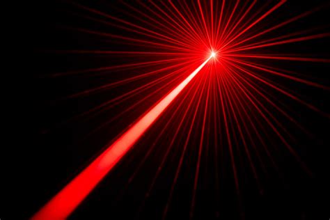 Laser focused. It can be easily focused into a point for welding, cutting or sintering; it can form a barely spreading beam for scanning. Even in bright sunlight, reflected laser light can be quite easily picked ... 