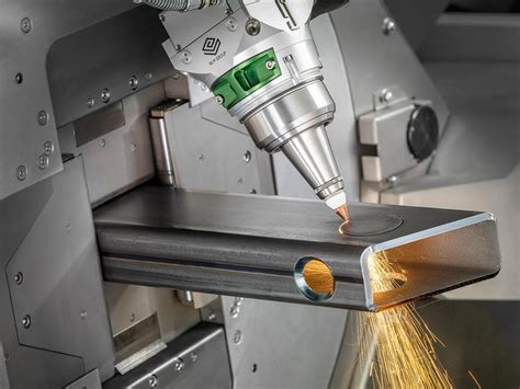 Laser tube cutter. Cutting tube profiles for a variety of industries. Cut tubes and profiles with great precision, enabling the production of products of the highest quality. Produce high-quality components efficiently and with high precision. Process tubes with thick walls, ideal for components for agricultural machinery. 