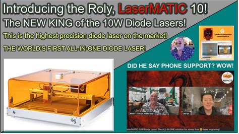 Aug 31, 2023 · The Roly Lasermatic10 Laser Engraver is a versa