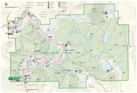 Read Lassen Volcanic National Park National Geographic Trails Illustrated Map By Not A Book