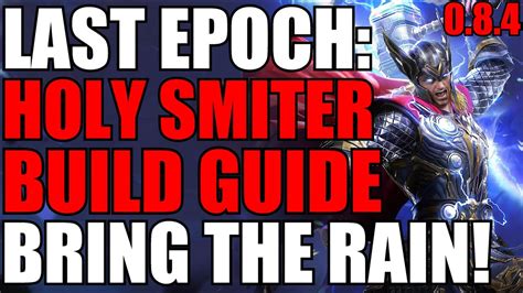 Last Epoch Advanced Paladin Multistrike SMITER Build Guide! 0