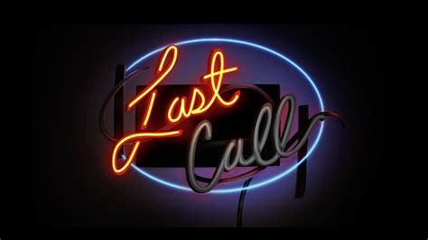 Last call at Del Gallo