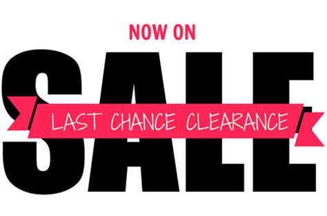 Last chance clearance. Things To Know About Last chance clearance. 