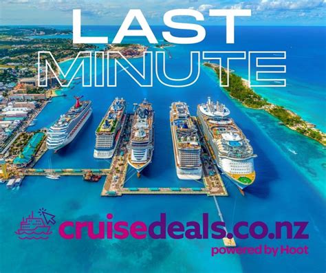 Last minutes cruises deals. Best last minute cruise holiday discounts. Savings of 30%, 40%, 50% and even more are available for last minute cruise bookers. Here at Cruise118, we have great relationships with all of the major cruise lines, so we’re the first to know about price reductions and bring you great savings and the best cruise deals. 
