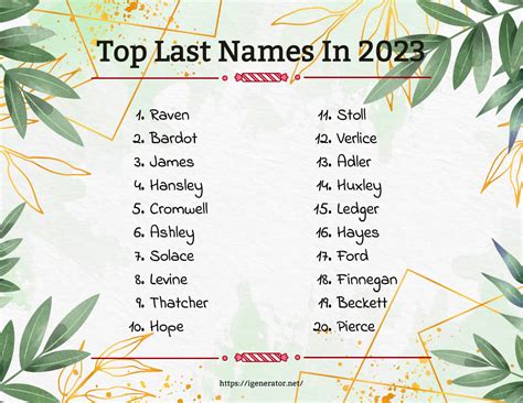 Last name generator.  Generate Random Last Names! Every memorable char...