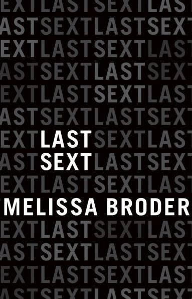 Download Last Sext By Melissa Broder