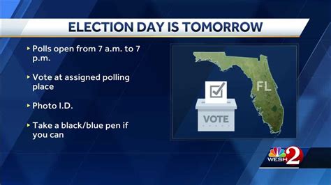 Last-minute reminders ahead of Election Day