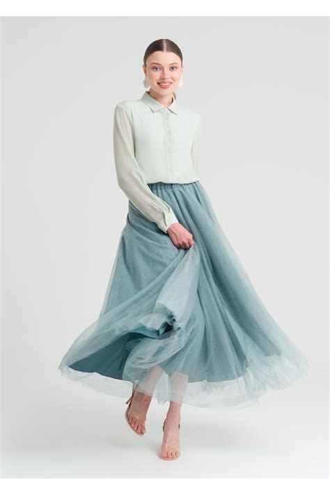 Lastikli Tül Etek Dikimi.