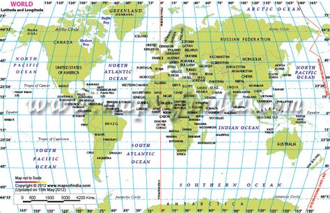 Lat And Longitude Map