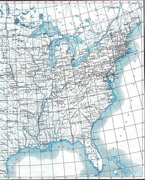 Lat Long Map Us - Middle East Map