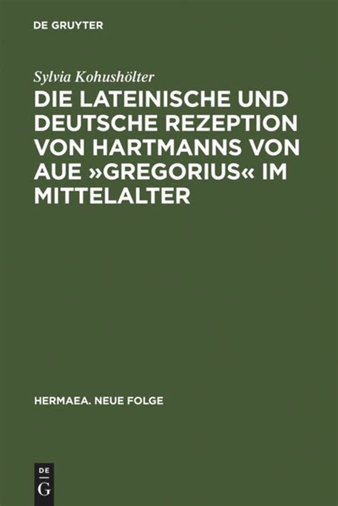 Lateinische und deutsche rezeption von hartmanns von aue gregorius im mittelalter. - Sammlung generalkonsul georg baschwitz, berlin; sammlung l. l. detsinyi, berlin.