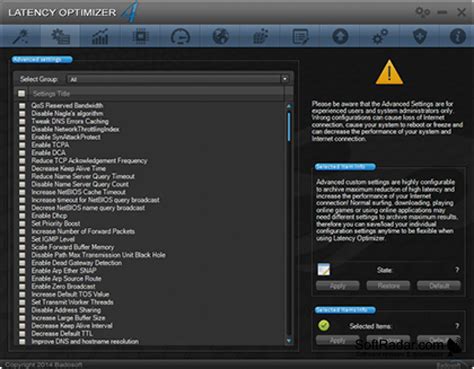 Latency optimizer reddit. net&rsquo;s TCP Optimizer.  The Number One Gaming forum on the In...