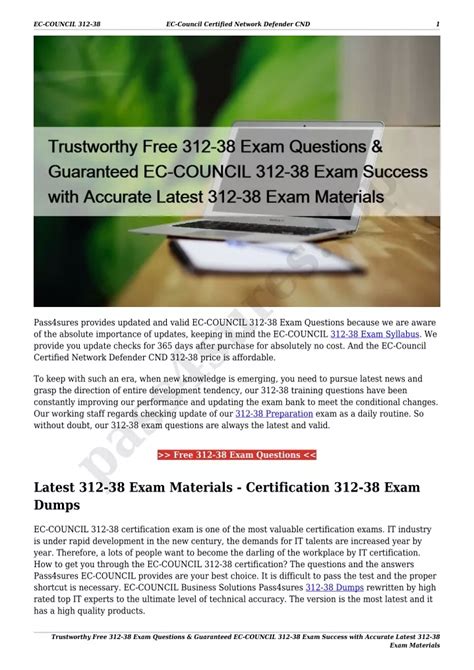 Latest 312-38 Exam Pattern