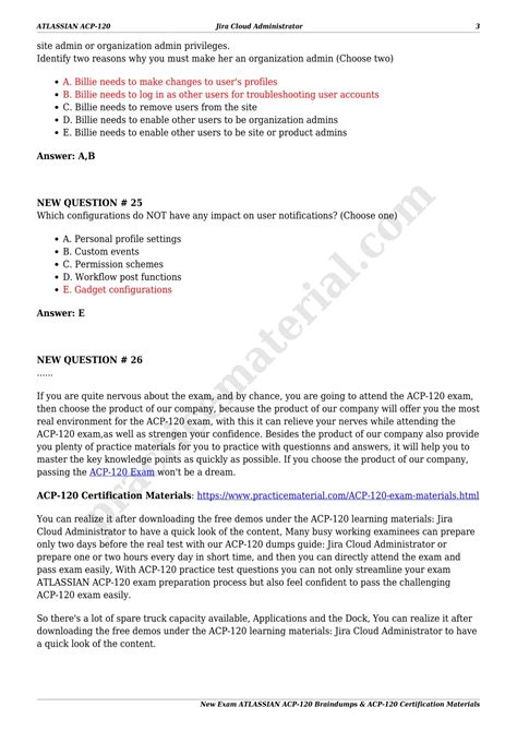 Latest ACP-120 Exam Duration