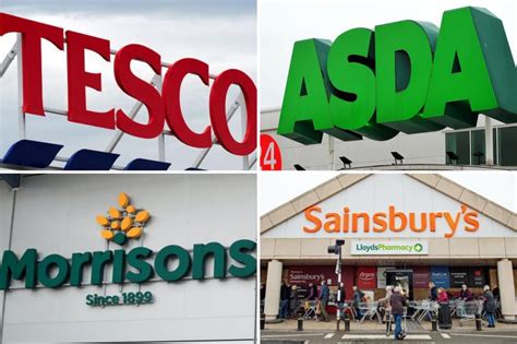 Latest Asda, Tesco, Morrisons, Sainsbury