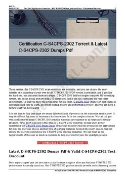 Latest C-S4CPS-2105 Test Report