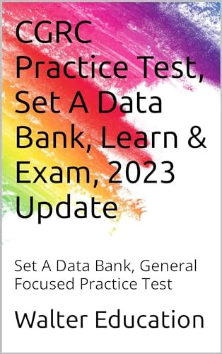 Latest CGRC Test Materials