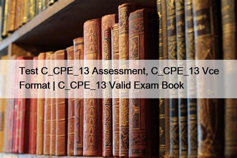 Latest C_CPE_13 Exam Experience