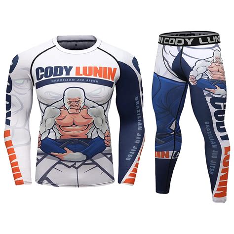 Latest Cody Lundin Mma Rashguard Set Men Custom …