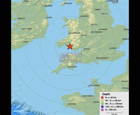 Latest Earthquakes in Porthmadog, Wales, United …