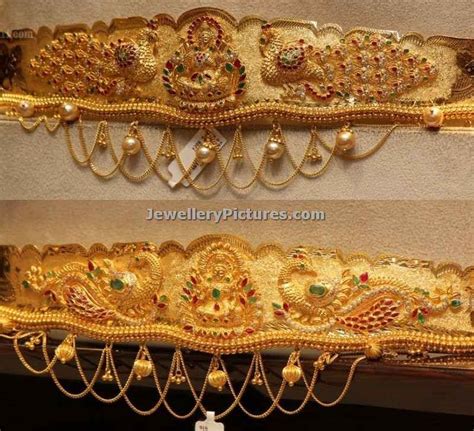 Latest Gold Vaddanam Design