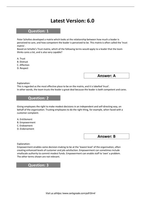 Latest L3M4 Exam Topics