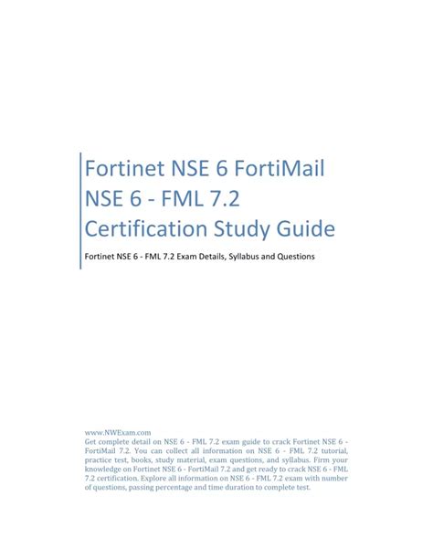 Latest NSE6_FML-7.2 Study Materials