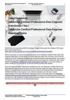 Latest Professional-Data-Engineer Braindumps