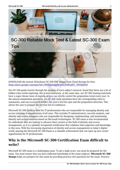 Latest SC-300 Exam Notes