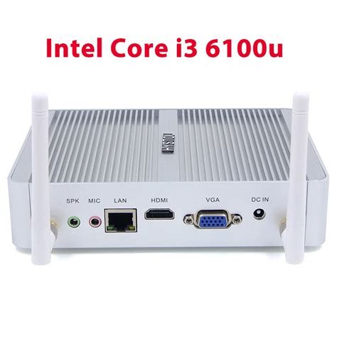 Latest Small Form Factor PC Intel Dual Core i3 6100u DDR4 16G RAM Max