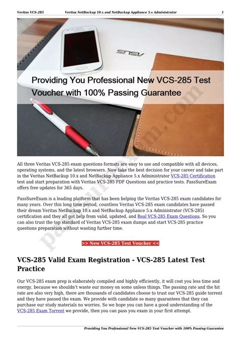 Latest VCS-285 Test Testking