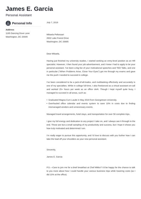 Latex Application Letter Template