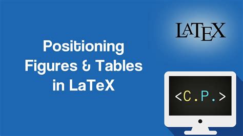 Latex image positioning