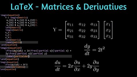 Latex matrix. Dec 29, 2020 · How to add a matrix to a LaTeX document. Related. 18. aligning a multiline formula with the bullet of itemize. 6. split equation in multiple lines. 4. 