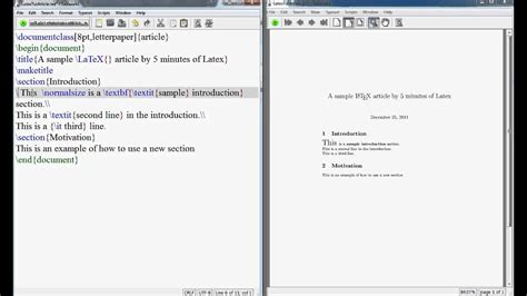 Latex tutorial text formatting bold itlaic subscript superscript.avi