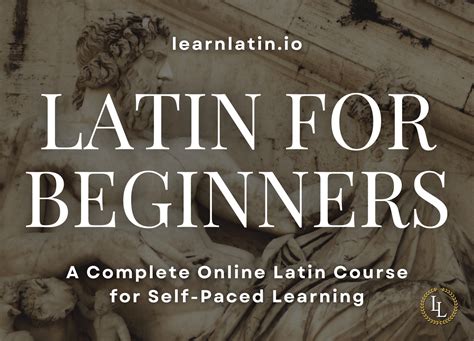 Latin For Beginners
