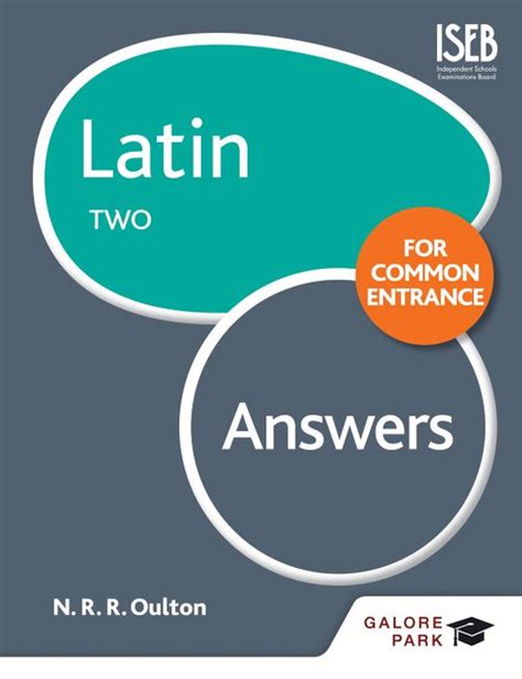 Latin For Common Entrance Two Answers Gp