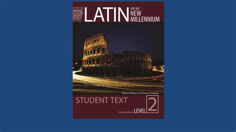 Latin for the new millennium textbook answers. - Über die erhaltenen porträts der griechischen philosophen.